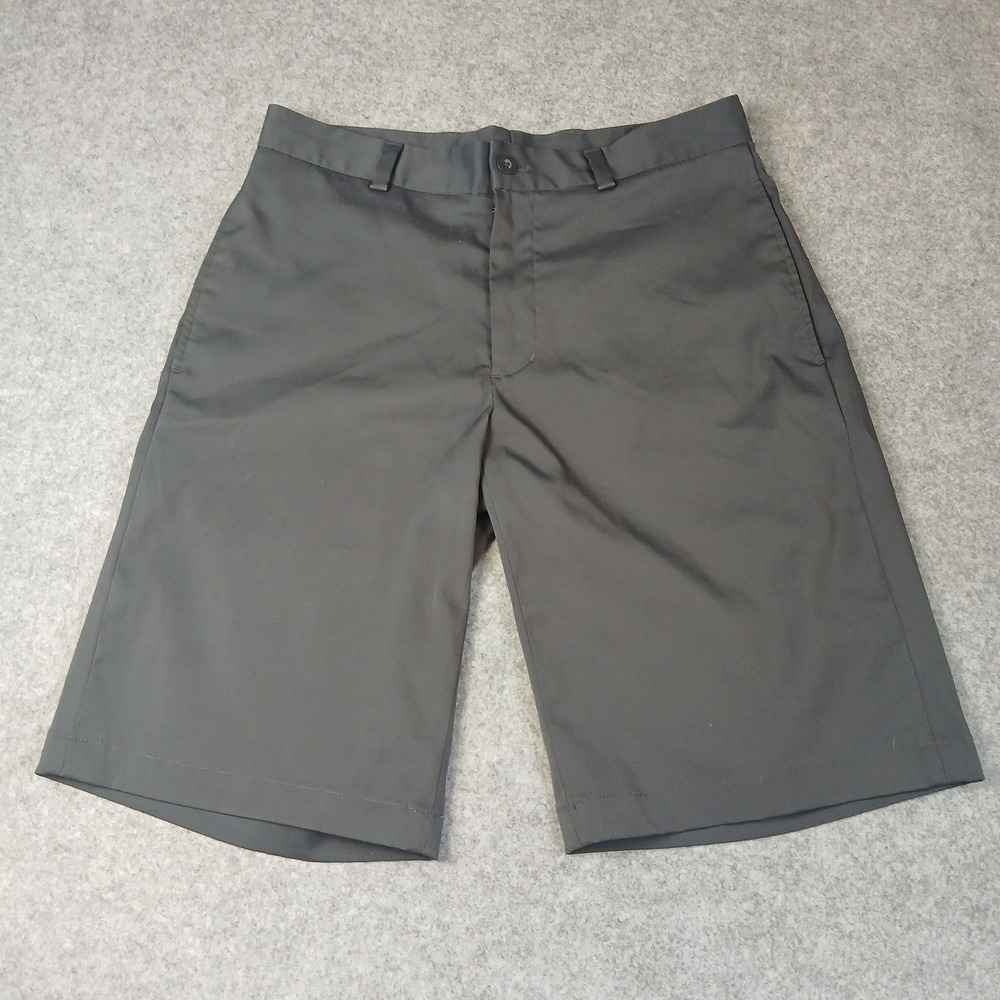 Slazenger Shorts Mens 30 Golf Performance Gray Stretch Flat Front EUC